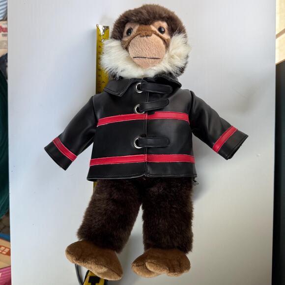 Vintage 2001 The Bear Factory Monkey Stuffed Animal Plush Toy - 14" T28 - Picture 5 of 10